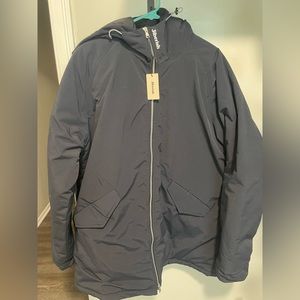 Jiberish Navy Blue Ski Jacket